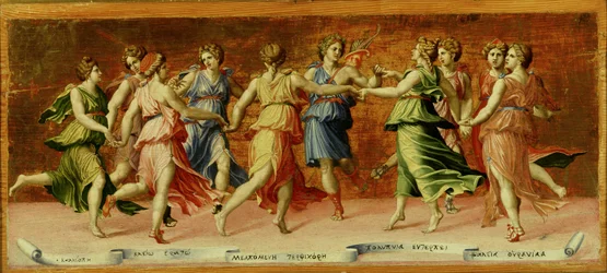 Dance of Apollo with the Nine Muses